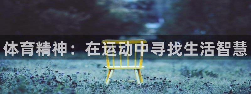 米兰体育官方平台体育：体育精神：在运动中寻找生活智慧